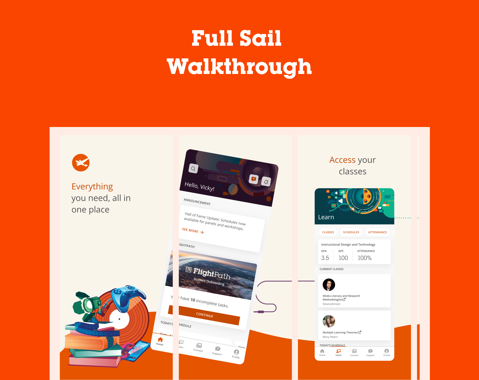 full sail walkthrough